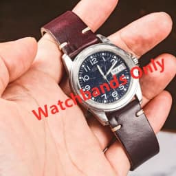 Horween US Chromexcel Leather Watch Bands Black Soft Wrap Handmade Leather Straps 18mm 20mm 22mm