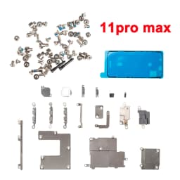 1set Full Inside Small Metal Parts Shield Plate Set Kit Holder Bracket For iPhone 6s 7 8 XS XR XS 11 12 13 14 15 16 Pro Max Plus
