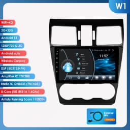 2din Auto Android Radio for Subaru Impreza WRX STI Forester 2016 XV Crosstek 2018 Car Radio Multimedia Video Player GPS Audio