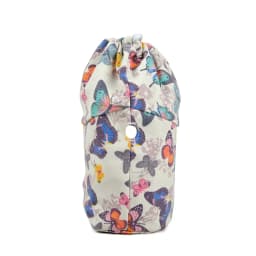 Tanqu New Drawstring Canvas Fabric Inner Pocket Lining for Obasket Obag Handbag Insert for O Basket O Bag