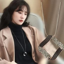 Classic Geometric Irregularity Pendant Long Necklace for Women 2026 New Sweater Accessories Cute Gifts Hip Hop Jewelry