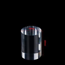 Clear Acrylic Column Sheet Stamping Block for Jewelry Packaging & Display Cosmetics Stand Photography Props Rings Holder Riser