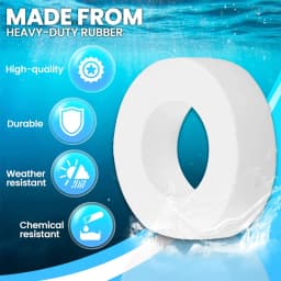 4Pcs Climbing Rings For Maytronics For Dolphin 6101611-R4, M200 M400 M500 Swimming Pool Robot Wheel Cover Replace Climbing Ring