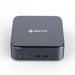 SOYO Mini Computers AMD Ryzen 3 4300U 16G LPDDR4 RAM 512 M.2 SSD ROM M5 Mini PC HDMI-compatible DP Dual 4K UHD for Home/Business