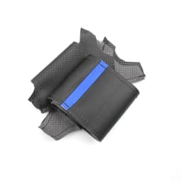 For BMW Mini R56 R57 Hatchback Clubvan Convertible Coupe 3-Spoke Hand Braids Car Accessories Steering Wheel Leather Cover Trim