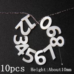 12 Zodiac Beads Charms Matte Black Onyx Constellation Beads Cylinder Pendant For DIY Making Jewelry Findings Bracelets Neckalces