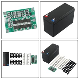 ABS Battery Case 12V 7Ah Battery Case Holder Fit 18 650 Cells 3x7 Nickel Strip Storage Box For 18 650 Battery DIY Battery Pack