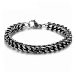 Never fade stainless steel link chain bracelet