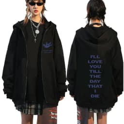Hit Me Hard and Soft 2025 Tour Zipper Hoodies Fans Gift Men Women Clothing Pullovers Fashion Hip Hop Zip Up Sweatshirts Jackets