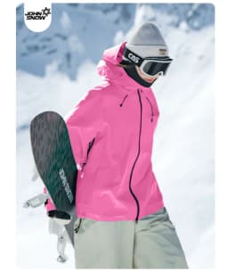JOHN SNOW Snowboard Jacket Pants Female Tracksuit Mountain Skiing Suites Winter Women Men Snow Suits Sports Waterproof Ski Sets