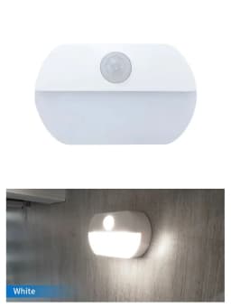 1/2/4pcs Led Night Light with Motion Sensor PIR AAA Battery or Rechargeable Cabinet Lamp for Kitchen Bathroom Closet Stairs