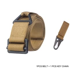 4.5CM Military Tactical Belt Nylon Belt Hook Loop Alloy Buckle High Quality Casual Combat Belt Men Women Training Belt AF101