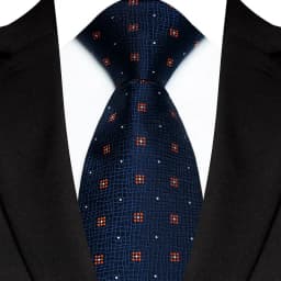 Luxury 8CM Mens Necktie Brown Blue Color Dot Stripes Solid Tie For Man Groom Jacquard Woven Neck Tie For Business Wedding Party