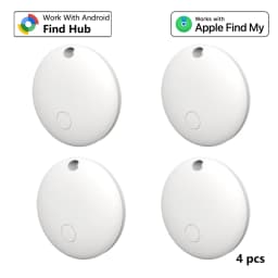 Mini GPS Dual System Tracker For Apple Find My/Android Google Find Hub App Item Finder Bag/Key Locator Smart Bluetooth Tracker