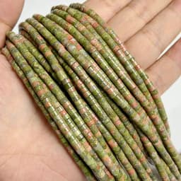 4x2mm Natural Flat Disc Round Stone Crystal Jades Spacer Beads Charm Jewelry Making Handmade Bracelet Necklace Earring Accessory