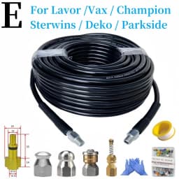 Sewer Drainage Cleaning Hose, High-Pressure Cleaning Machine Nozzle, High Pressure Hose, For Karcher Interskol Nilfisk Bosch