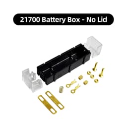 21700 18650 Battery Holder Storage Solder-free Lithium Battery Storage Box Power Bank Case DIY Splicable Battery Slot