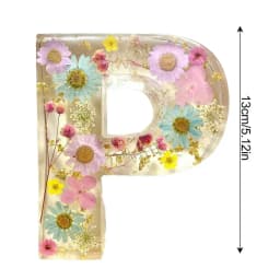 Dry Flower Letter Lamp Luminous Alphabet LED Light Decororation Night Light for Home Wedding Birthday Christmas Party Decoration