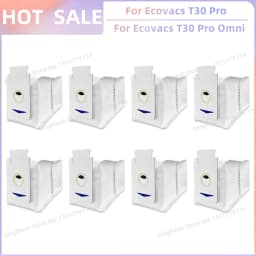 Fit For Ecovacs T30 Pro Omni / T30 OMNI, Ecovacs T30e Pro, YEEDI M12 ULTRA PLUS/M12 Pro+ Parts Brush Filter Bag Mop Cloth