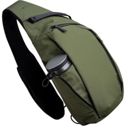 Right Shoulder Chest bag 7.5L - Crossbody Bag, Sling Backpack - Fits 11" Tablet - Single Shoulde Water Bottle Pocket