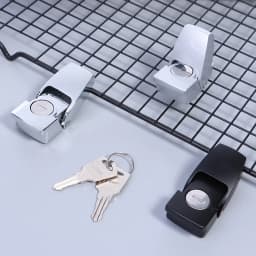 Dk604 Buckle Lock Stainless Steel Cabinet Latch Drawer Security Toggle Lock With Two Keys
