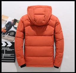 Brand Luxury Men's Winter Down Jacket Coats Parkas Man Clothes Hooded Padding Padded Puffer Jackets Man Bread Outerwear HXY51865