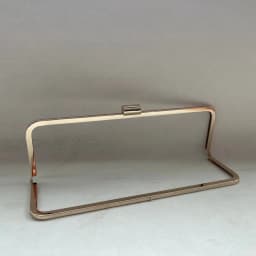30cm Long Manual DIY Metal Purse Frame Square Handmade Hardware Vintage Rectangle Wallet Frame Handcraft Parts Material Gold
