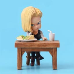 Anime Dragon Ball Z GK a bowl of good rice dining gobbler Vegeta Goku Eating Pvc Action Figures Collection Model Toys Gifts