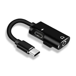 Type C To 3.5mm Jack Adapter For Xiaomi Huawei Analog Signal Phone Audio Splitter Headphone Charger Usb-C Not For iPhone Samsung