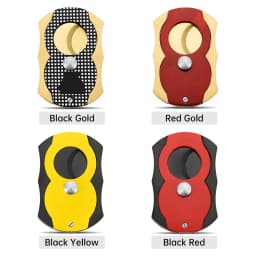Cigar Cutter Sharp Stainless Steel Large Caliber Thick Double-edged Multi Style Portable Travel Cigar Accessories Cutter CE-25D2