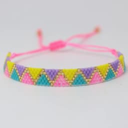 Miyuki Bead Bracelet Boho Style Woven Adjustable For Women Jewelry Multi colored geometric design Ladies Accessory Gifts Party