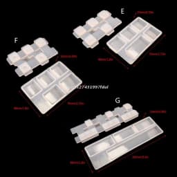 Epoxy Resin Mold Computer PC Gamer Pet Paw Keycaps Silicone Molds Compatible for Cherry MX Mechanical Gaming Keyboard
