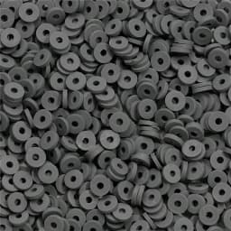 350Pcs/Lot 6mm Flat Round Polymer Clay Beads Loose Spacer Beads for Jewelry Making DIY Needlework Bracelet Necklace Earrings