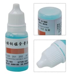 1pc 12ml Manganese Detection Analysis Reagents For Identifying Manganese Drugs In 304 Stainless Steel Testing Solution