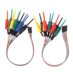 1PC 20CM High Efficiency Test Hook Clip Logic Analyzer Cable Gripper Probe Test Clamp Kit For Chips Pins Connecting Testing