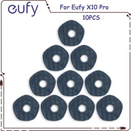 For Eufy X10 Pro Omni Replacement Parts Accessories Roller Side Brush Filter Mop Cloth Rags Pads Dust Bag Vacuum Cleaner Part