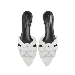 2025 Sexy Pointed Cowhide Flat Sandals, Easily Light Up Your Summer Shoe Cabinet, Suitable for Summer Dates and Office Work