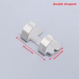 For FLUKE 101 106 107 Multimeter 302+ 303 305 324 Clamp Meter Replacement Battery Shrapnel Contact Piece