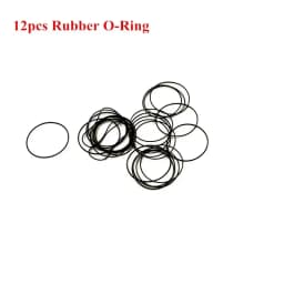 12pcs Waterproof Rubber O-Ring Gasket For Zorro 912 Lighter ZORRO Insert Case Grinding Petrol Lighter Repair Upgrade Supplies