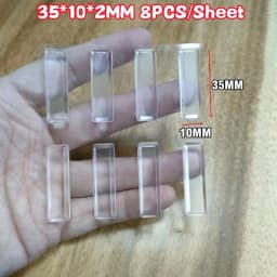 1 Sheet Self Adhesive Buffer Pads Silicone Door Stopper Cabinet Bumpers Wall Protector Furniture Refrigerator Anti-crash Pad