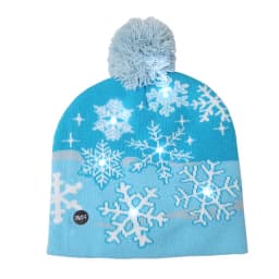 New Style! LED Christmas Hat Beanie Light Up Illuminate Warm Hat 48 Patterns New Year Snowman Sweater Hat Christmas Decorations