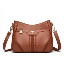 Genuine High Quality Soft Leather Women's Handbag Trend Designer Female Crossbody Bag Casual Shoulder Messenger Handbags 2024