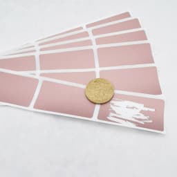 Drop Shipping Small Pack 100pcs 23x42mm Shinny Silver Scratching Sticker Manual Game Card Paintcoat
