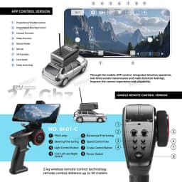 Wltoys 6401-C 1/64 FPV Mini RC Car&Runway Mats 2.4GHz First Person View Gyroscope Remote Control Car with HD Camera Racing Toy