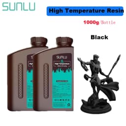 SUNLU 2KG Nylon-Like/ Toughness / High Temperature 3D Resin 405nm UV Resin For Most SLA/DLP/LCD 3D Printer Material UV Sensitiv