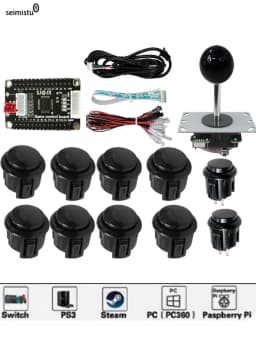 Arcade Joystick Copy Sanwa Neo Geo Arcade Game Diy Kit Raspberry Pi XBOX360 Android PS3 In 1 Usb Controller Zero Delay Board