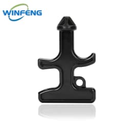 Strong Nylon Self Defense Supplies Self-defense Stinger Duron Drill Protection Tool Key Chain for Womens Self Defence