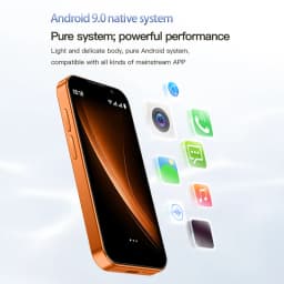 SOYES Mini Smartphone 3.0" Display 2GB RAM 16GB ROM Android 9.0 Dual SIM Standby Face Unlocked 3G Social Media App Small Phone