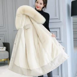 New Winter Jacket Women's Parkas Thick Warm Fur Lining Long Parka Female Hooded Padded Coat Outwear Female Windbreakers 6XL