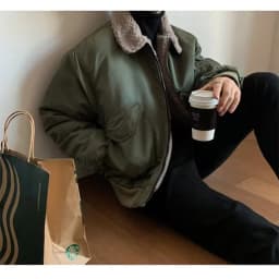 Retro American Workwear Jacket Collared Thickened Fleece Men's Winter Warm Cotton Coat High Street Style Casual Outerwear